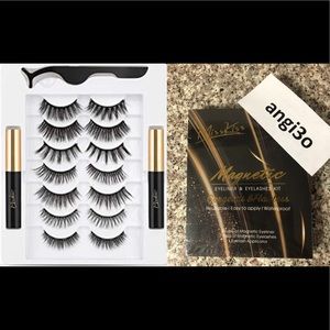 New MissKiss 7 Pair Magnetic Eyelashes + Eyeliner